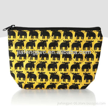 Yellow polyester promotional gift packaging bag with full printing